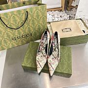 Gucci x Balenciaga The Hacker Project Knife pump Flora Print - 676558 UL300 8446 - 4