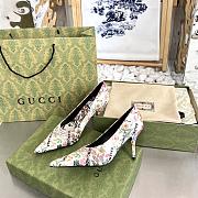 Gucci x Balenciaga The Hacker Project Knife pump Flora Print - 676558 UL300 8446 - 3