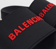 Balenciaga Pool Slide Black Red - 4