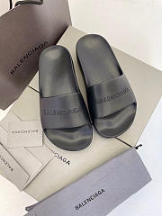 Balenciaga Chunky Slide Black - 654315W1S891000 - 5