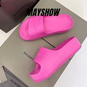 Balenciaga Chunky Slide Fluo Pink - 654315W1S895000 - 1