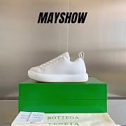 Bottega Veneta Optic White Natural Rubber Pillow Sneaker - 716198V2CS09122 - 1