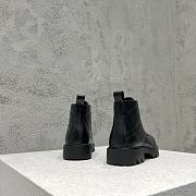 Bottega Veneta Black Strut Grid Ankle Boot - 708999V02X01000 - 4