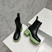 Bottega Veneta Pistachio Flash Ankle Chelsea Boot Shearling  - 5