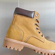 Celine Kurt High Lace-up Boot In Nubuck Calfskin Light Tan - 344973584C.18LA - 2