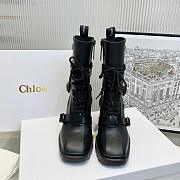 Chloe Black Harnessed Betty Rain Boot - CHC21A491G8001 - 2