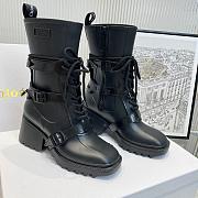 Chloe Black Harnessed Betty Rain Boot - CHC21A491G8001 - 3