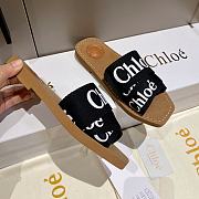 Chloe Black Woody Flat Mule - CHC22U188Z3001 - 5