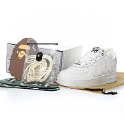 A Bathing Ape Bapesta OVO White - 5