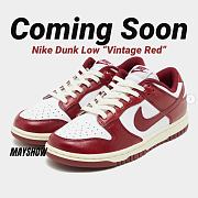 The Nike Dunk Low Vintage Returns In Team Red FJ4555-100 - 1