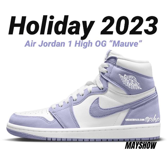 Air Jordan 1 Retro High OG “Sky J Mauve” Coming Holiday 2023 DZ5485-105 - 1