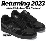 Vicinity Akimbo Lows 'Black Phantom' Low Top Sneakers - 1