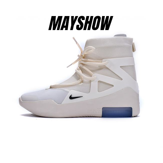 Nike Air Fear Of God 1 Sail Black - AR4237-100 - 1