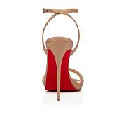 	 Christian Louboutin Loubi Queen 120 Nude Nappa Sandals - 1191582PK1A - 3