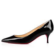 Christian Louboutin Kate 55 Black Patent Pumps - 3191390BK01 - 3