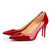 Christian Louboutin Kate 85 Red Patent Pumps - 3191416R251 - 5