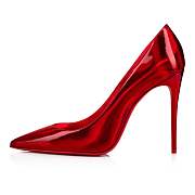 Christian Louboutin Kate 100 Red Mirror Patent Pumps - 3210399R492 - 3