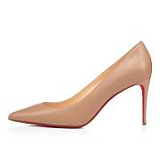 Christian Louboutin Kate 85 Nude Nappa Pumps - 3190044PK1A - 3