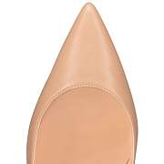 Christian Louboutin Kate 100 Nude 1 Nappa Pumps - 1210663N247 - 3