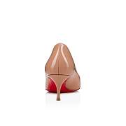 Christian Louboutin Kate 55 Nude Patent Pumps - 3191390PK1A - 3