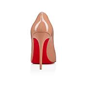 Christian Louboutin Kate 100 Nude Patent Pumps - 3191411PK20 - 2