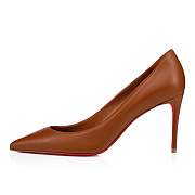 Christian Louboutin Kate 85 Nude 5 Nappa Pumps - 1210665N248 - 4