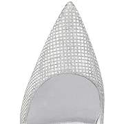 Christian Louboutin So Kate 120 Silver Glittered Cotton Pumps - 1220782S211 - 2