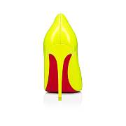 Christian Louboutin Kate 100 Yellow Patent Pumps - 1231101Y324 - 2