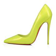 Christian Louboutin So Kate 120 Yellow Patent Pumps - 1230575Y324 - 2