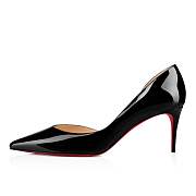 Christian Louboutin Iriza 70 Black Patent Pumps - 3140722BK01 - 3