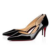 Christian Louboutin Iriza 70 Black Patent Pumps - 3140722BK01 - 6