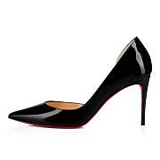 Christian Louboutin Iriza 85 Black Patent Pumps - 3210565BK01 - 5