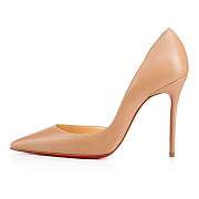 Christian Louboutin Iriza 100 Nude Nappa Pumps - 3160708PK1A - 2