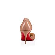 Christian Louboutin Iriza 70 Nude Patent Pumps - 3140722PK1A - 3