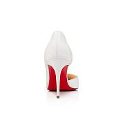 Christian Louboutin Iriza 85 White Nappa Pumps - 1210648W222 - 5