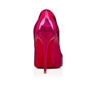 Christian Louboutin Hot Chick 100 Fuxia Patent Pumps - 3210007P708 - 3