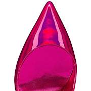 Christian Louboutin Hot Chick 100 Fuxia Patent Pumps - 3210007P708 - 5