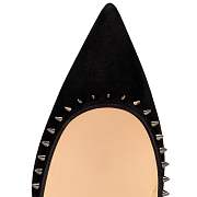 Christian Louboutin Anjalina 85 Black Suede Pumps - 3160739B142 - 4