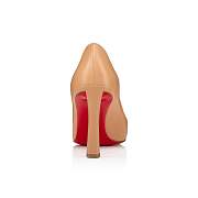 Christian Louboutin Condora 85 Nude Leather Pumps - 1230562PK1A - 2