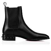 Christian Louboutin So Samson Black Leather Boots - 3220741BK01 - 5