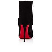 Christian Louboutin So Kate Booty 100 Black Suede Ankle Boots -  1190007BK01 - 3