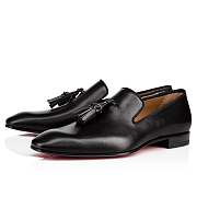 Christian Louboutin Dandelion Tassel Black Leather Loafers - 3150599BK01 - 5