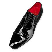 Christian Louboutin Greghost Black Patent Lace-ups - 3220214J323 - 4