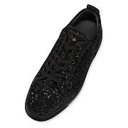 Christian Louboutin Louis Junior Black Leather Constellation Low-top Sneakers - 1230875BK65 - 3