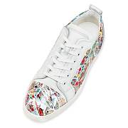 Christian Louboutin Fun Louis Junior Multicolor Patent Comics Print Low-top Sneakers - 3220485J322 - 6