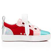 Christian Louboutin Toy Toy Man Multicolor Patent Psychic and Neoprene Sneakers - 3220490CMA3 - 6