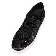 Christian Louboutin Vieira Black Velvet Papillon Sneakers - 3221256BK01 - 5