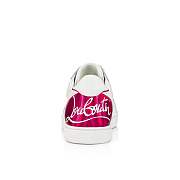 Christian Louboutin Fun Vieira Pink Patent Sneakers - 3221293T768 - 2