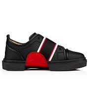 Christian Louboutin Adolescenza Black Recycled Polyester and Bio-based Sneakers - 1230193BK01 - 4