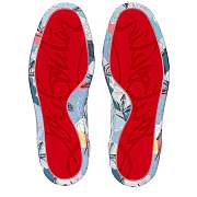 Christian Louboutin Louis Junior Multicolor Leather Shoes It Up Print Low-top Sneakers - 1230694M024 - 5